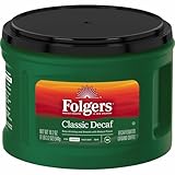 Folgers Decaf Coffee, Ground Coffee, Classic Medium Roast...