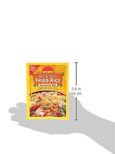 Sunbird Seasoning Mix, Hot & Spicy Fried Rice, 0.75 Oz #TOP2