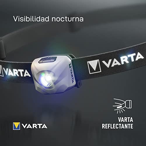 Frontal Varta Outdoor Sports H30R linterna recargable blanca para senderismo y correr 7
