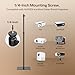 Aurzen Adjustable Projector Stand, 17.3–43.3 in Height, 1/4-Inch Screw, Compatible D1R Cube/D1R/D1/D1G/BOOM mini/BOOM air/D1 air Projectors & Most Projectors