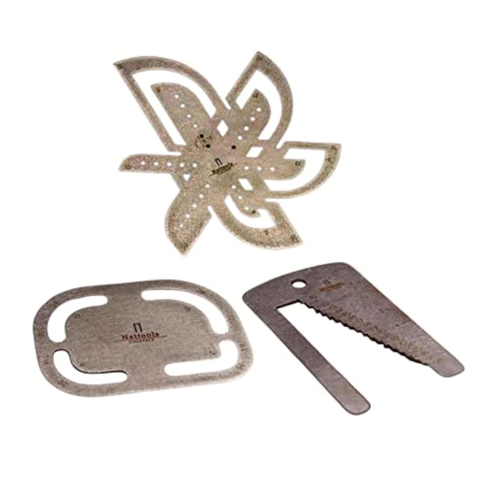 Watchband Ruler Stencil Template Belt Punch Auxiliary Tools