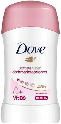 Dove Unisex Anti-Perspirant Deodorant Stick 40Ml (Fresh Lily), 1 Count