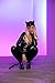 Leg Avenue Womens Sexy Femme Fatale Cat Villain Costume, LARGE, Black