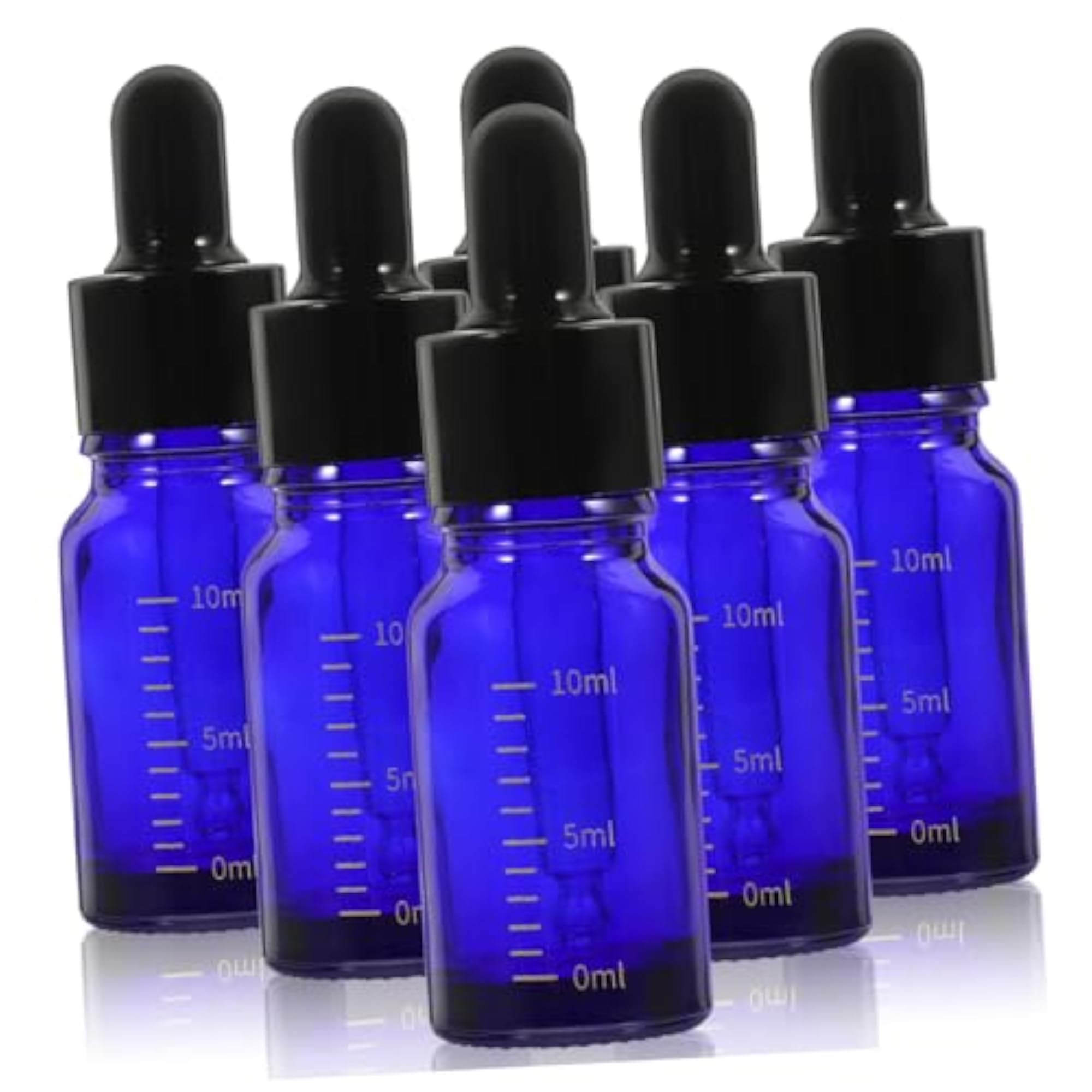 6pcs Apothecary Glass Dropper Bottles for Travel