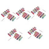 INOOMP 10 Pcs Dance Ribbon Streamers Nylon Fiber Gradient Toy Child Colorful