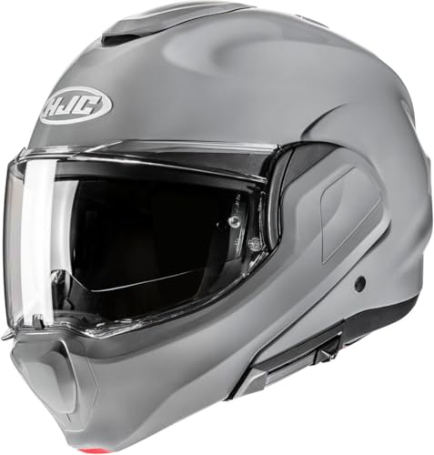 Casque HJC F100 UNI nardo gray moto modulable homme femme