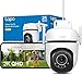 Tapo C520WS2K(4MP) Caméra de Surveillance WiFiextérieur360°,Vision Nocturne Couleur Starlight,Détection de Personne etSuivi de Mouvement,Étanche IP66,Alarme sonore Personnalisable,Via WiFi ouEthernet