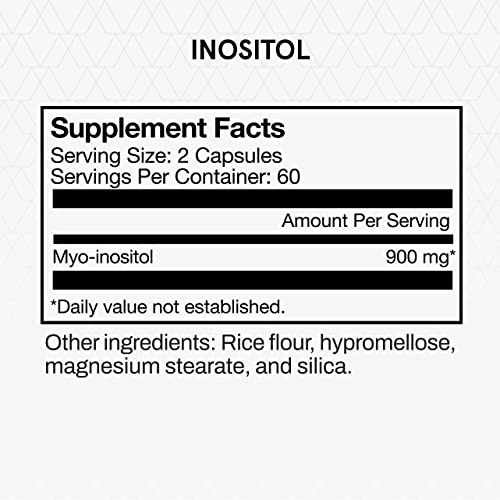 Momentous Inositol Supplement - Myo-Inositol for Mood Balance, Cognitive Function & Rest Quality Support - Vegan, GMO-Free, Gluten-Free, 60 Servings - Image 3