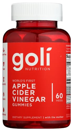 Goli Nutrition Apple Cider Vinegar Gummies 60 PCS 240G