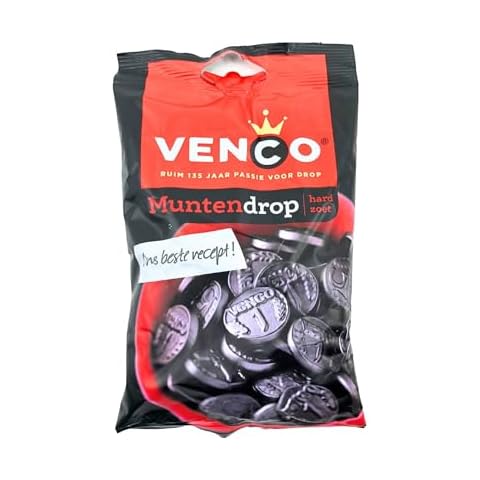 Venco Coins Hard Sweet Black Licorice Cover