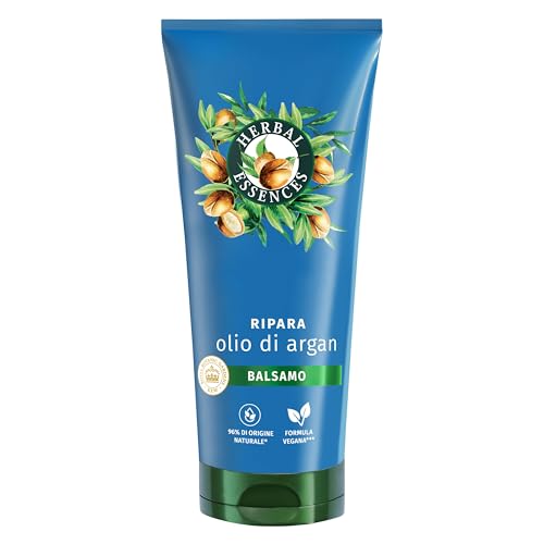 Herbal Essences Acondicionador mit Arganöl, repariert beschädigtes Cabello, ohne Silikon, vegano, 200 ml