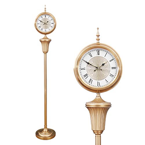 JTYX Vintage Large Numerals Silent Clock