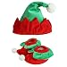 Bebé Navidad Conjuntos de Ropa, Mameluco + Sombrero + Zapatos Trajes de...