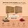 Single bar of Ghar Sandalwood Saffron soap, emphasizing its handmade quality Single bar of Ghar Sandalwood Saffron soap, emphasizing its handmade quality