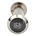 Safety Door Viewer, Alloy Peephole, 220° Viewing Angle, Fits 55-90mm Doors, Bronze Finish - Anti Theft Protection, Quick 5 - Minute Tool - Free Setup, Ideal for Home Security (Extended 16mm Wire