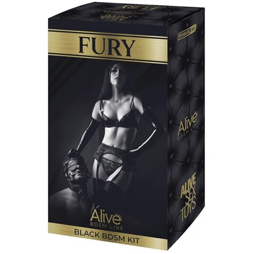 ALIVE - Fury KIT 10 Pieces BDSM Black