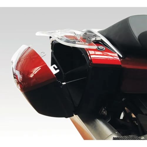 Support de bagages arrière latéral moto pour augmenter le volume de voyage - 5