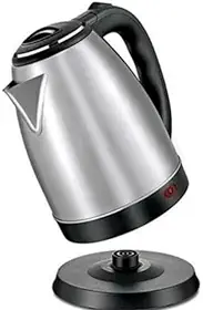 Jarra Elétrica em Inox 1,8L 1500W com Base 360° e Desligamento Automático – Ferve em Minutos e Economiza Gás na Cozinha – Disponível em 127V ou 220V (110V)