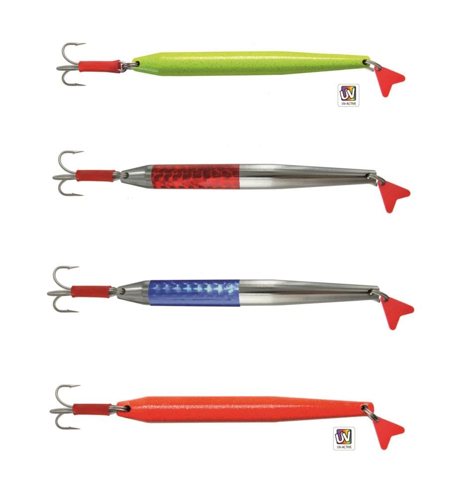 DEGA Pilker Deep Catcher bleifrei 200g bis 500g teilweise UV-aktiv