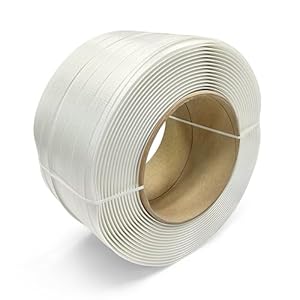 ESK Packaging Composite Cord Strapping - 1-1/4 Inch x 984 Foot x 3650lbs Break Strength Pallet Strapping ?UV Resistant, Strong, Reliable and Safe - 1 Roll