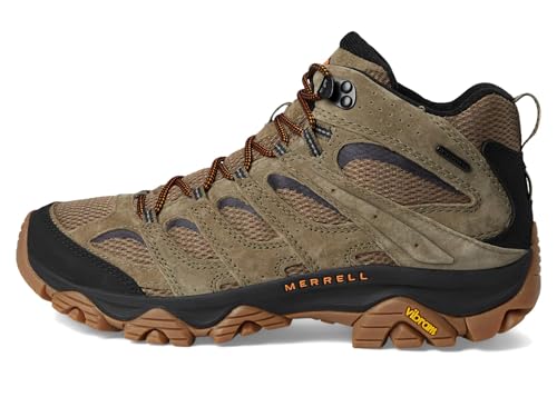 Merrell Merrell Men's Moab 3 Mid Waterproof Hiking Boot, New Olive/Gum, 11