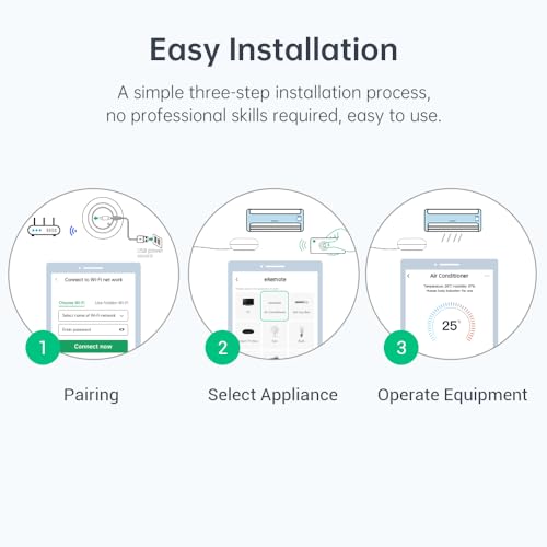 Image of eRemote Hub Smart Wi-Fi IR Universal Remote Control, Infrared Blaster for TV, Aircon, STB, IR2MQTT Home Assistant, Compatible with Alexa, Google Home (eRemote HA)