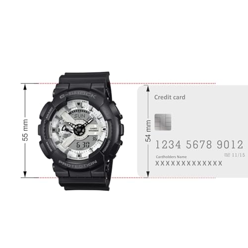 Image of Casio G-Shock GA-110WD-1ADR Analog-Digital White Dial Men (G1636)