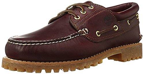 Image of Timberland Men's Icon Three-Eye Classic Shoe (8 D(M) US, Burgundy - Brown)