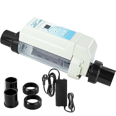 Pomeade EC16 Saltwater Pool System for inground Pools, Stand Alone Saltwater System Replacement for Hayward Saltwater System, 25,000 gallons, 10 Year Limited Warranty