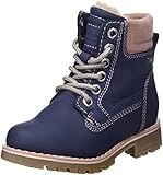Innenmaterial: Synthetik Tom Tailor Jungen Mädchen 4270806 Halblange Stiefel, Denim, 29 EU