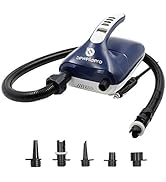 BEWELLAERO 20PSI SUP Air Pump Compressor, Stand Up Paddle Board Pump with Intelligent Dual Stage ...