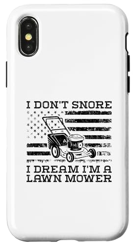 I Don't Snore I Dream I'm A Ŋ@ - ʔK[fjO X}zP[X iPhone X/XS p