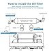 Geekpure 10 inch Inline Mineral Water Filter Upgrade for Reverse Osmosis System-1/4