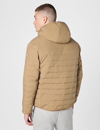 Image of Calvin Klein mens Lightweight Packable Down Jacket With Sherpa Lining