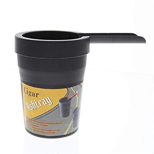 Butt Bucket Cigar Ashtray for Cup Holder for Cars Golf carts or RV's