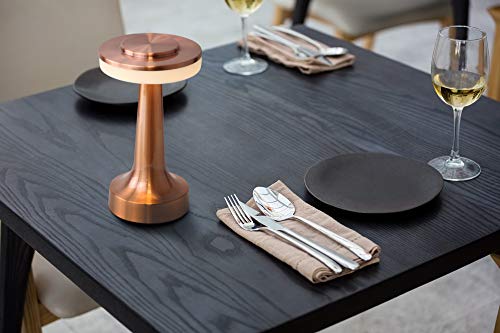 O’bright Portable Led Table Lamp With Touch Sensor, 3-Levels Brightness, Rechargeable Battery Up To 48 Hours Usage, Night Light For Kids Nursery, Nightstand Lamp, Bedside Lamp (Rose Gold) #TOP3