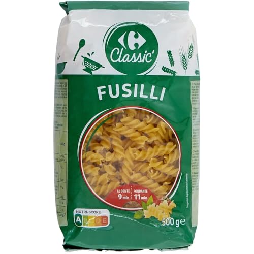Pâtes Fusilli au blé dur pour vos salades d'été et repas pressés
