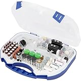 UID ドレメル(Dremel) バリュータイプ ミニルーター/リューター 互換タイプ 46種類 264個 ビット＆チャック 保護メガネ＆ミニバイス付属 多目的セット ミニルーターケース(ドレメルミニルーターは同梱してません)