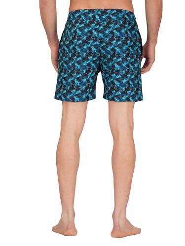 Image of NEVER LOSE Mens 5 inch Swim Trunks with Zipper Pockets Quick Dry Beach Board Shorts for Men Swimsuit Swimwear with Mesh Lining