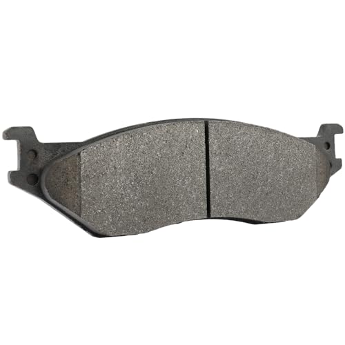 Image of cciyu D1066 Front Metal Disc Brake Pads Kit For Ford For F-450 Super Duty 2005-2012,For Ford For F-550 Super Duty 2005-2012,For Ford For LCF 2006-2007