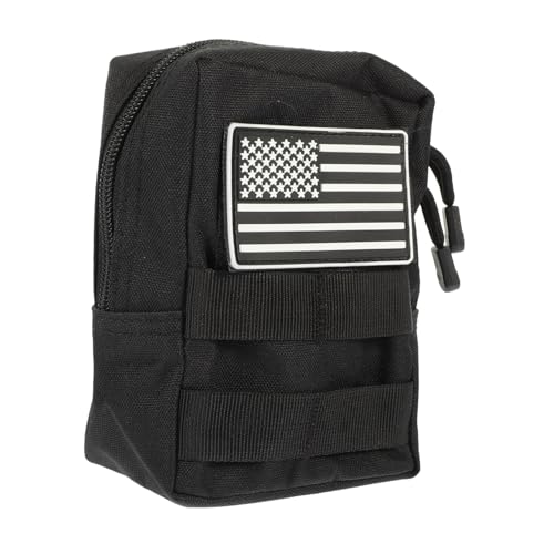 BESTonZON Outdoor Waist Pouch Bag for Smartphone Tools Compact Carrying Pack for Hiking Camping Fishing Unisex Design Lightweight Durable