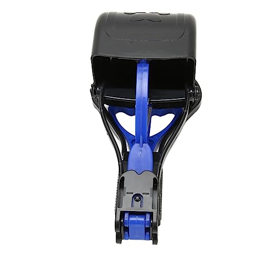 Image of Dog Pooper Scooper, Poop Scooper for Dogs, Collapsible Dog Poop Scoop Outdoor Multipurpose Long Handle Pet Poop Spoon Poop Scooper for Dogs for Medium & Large Pet Poop, Grass and Gravel Pick Up(Blue)