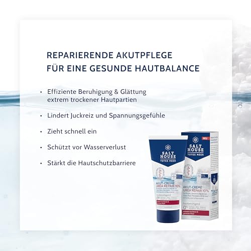 Totes Meer Gesichtscreme Salthouse Akut-Creme Urea Repair 10%