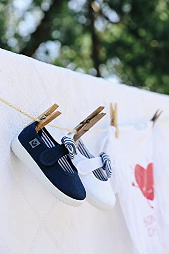 Victoria Kid's Mercedes Mary Jane Sneaker, Blanco, 23 EU2