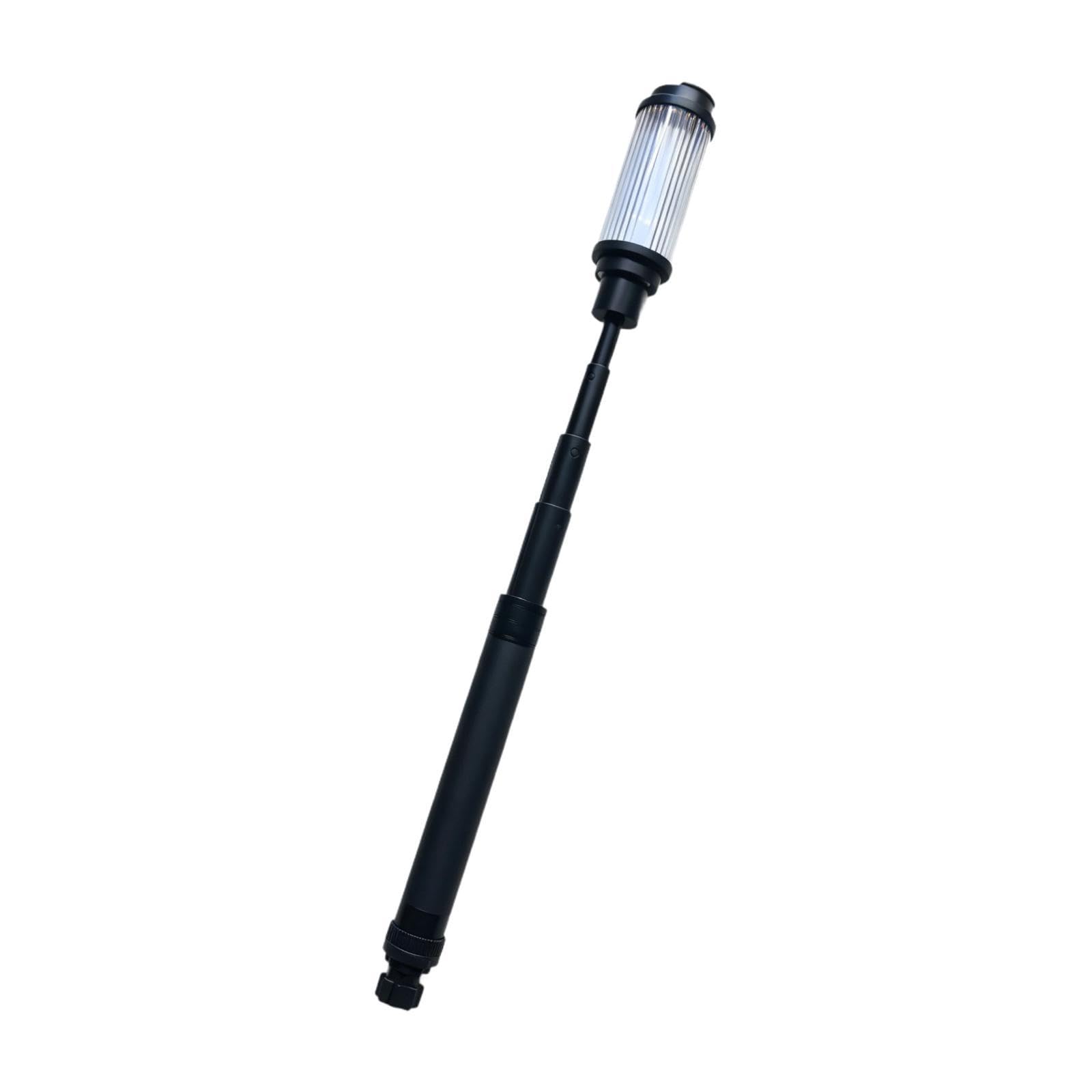 LOVIVER Lámpara advertencia LED marina para kayaks, luz navegación, lámpara señalización para embarcaciones, tipo C, recargable, rápida, Solo Luz