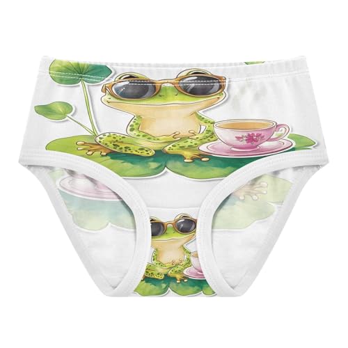 Cute Frog Lotus Toddler Girls's Underwear 2T 202b8965