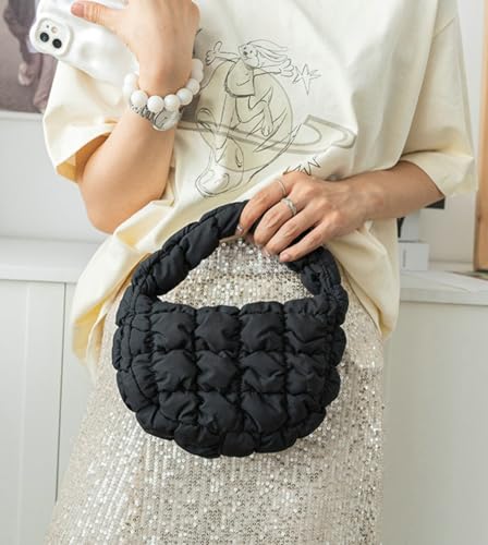 Mini bolso acolchado puffy para mujer miniatura 5