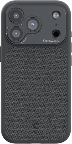 ShiftCam Camera Case for iPhone 17 Pro Max | Built-in Lens Mount | Magnetic | Dark Grey | Shoot Stunning Photos Instantly (iPhone 17 Pro Max).