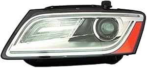 Gold Shrine For Audi Q5/SQ5 Headlight Lamp 2013 2014 2015 2016 2017 HID Passenger Right Side