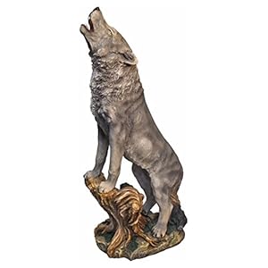 Design Toscano Heulender Wolf Statue KY7966